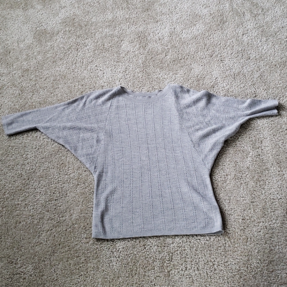 The Limited light gray sweater. Size Small